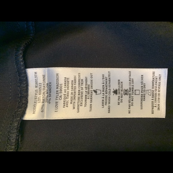 Stretch pants with belt - Picture 6 of 8